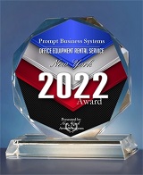 Prompt Business Systems award 2022