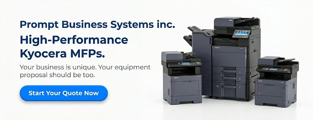 Prompt Business Systems Inc Authorized Kyocera Dealer