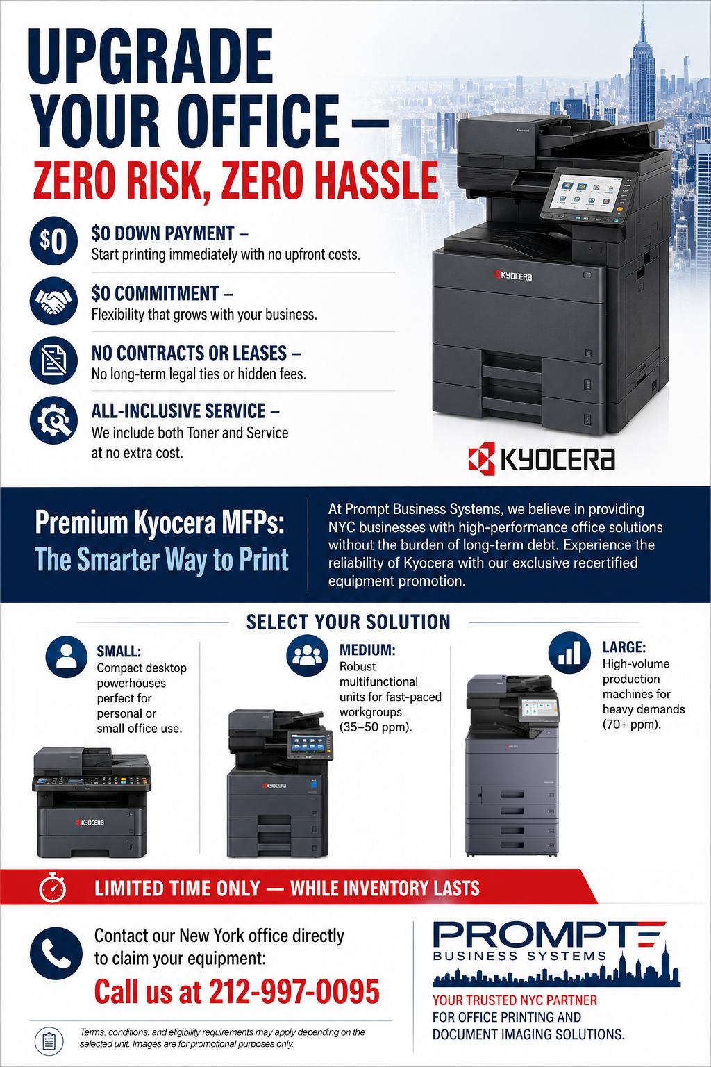 UPGRADE YOUR OFFICE — ZERO RISK, ZERO HASSLE